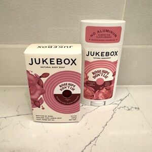 JUKEBOX ROSEHIPS DONT LIE BUNDLE 1 DEODORANT 1 SOAP